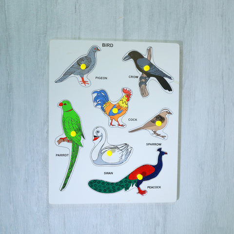 wooden puzzles birds