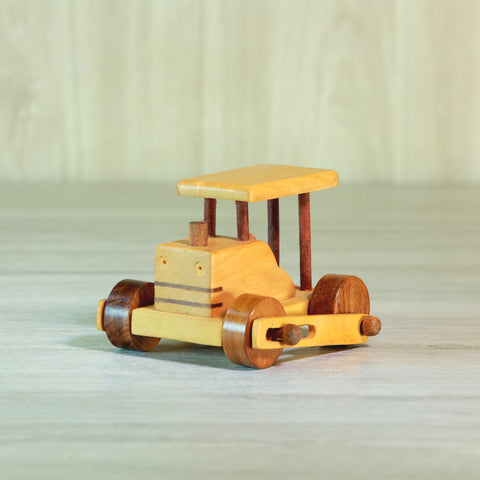 wooden roadengine toy